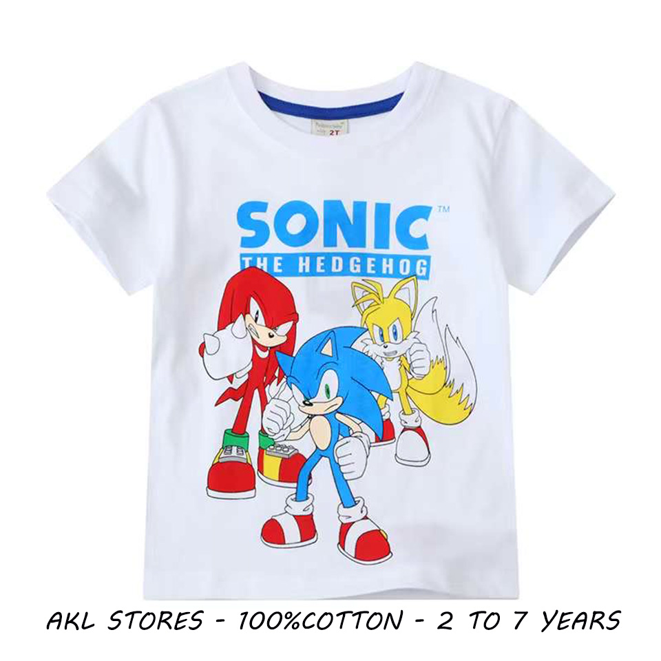 Cotton T-shirt Sonic