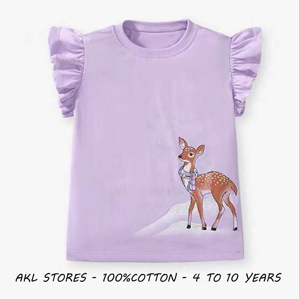 Girl's T-shirt Deer