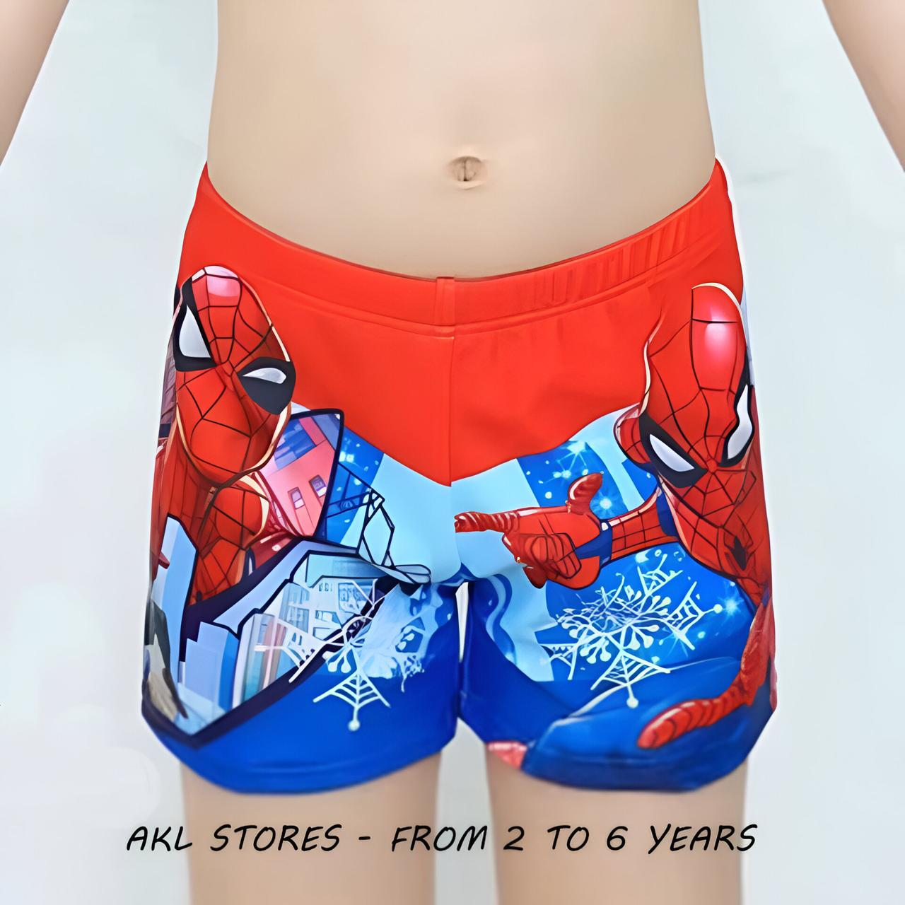 Swimming Shorts - Spiderman