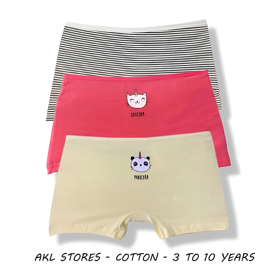 Boxer Fille Pack of 3