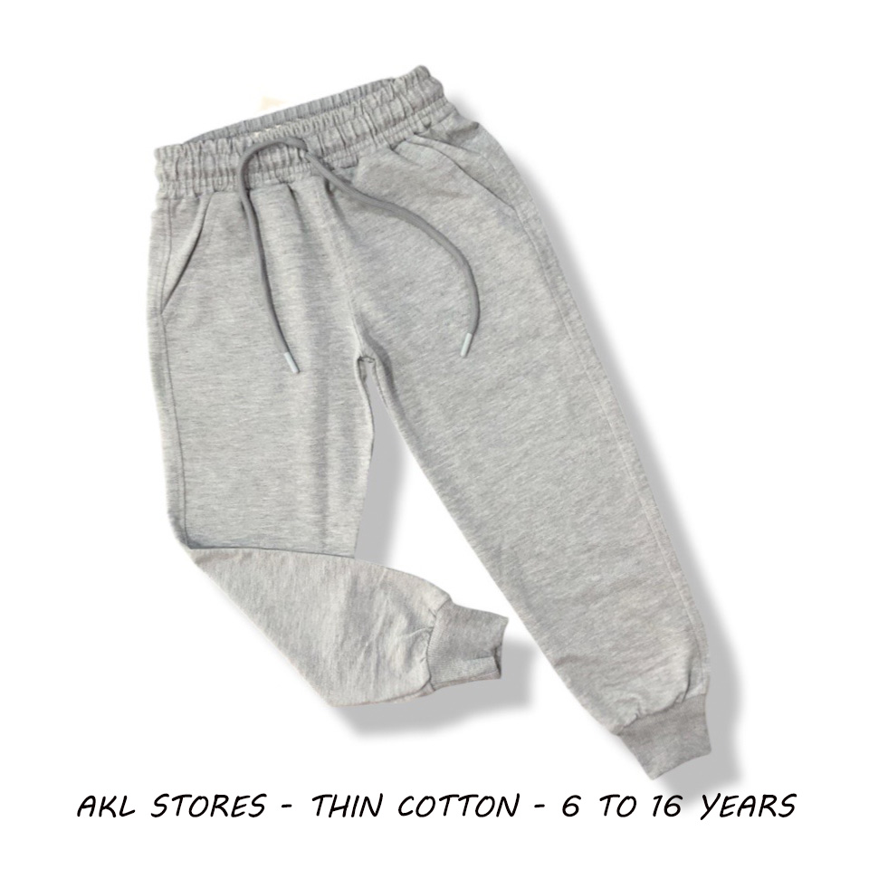 Thin Cotton Pant - Gray