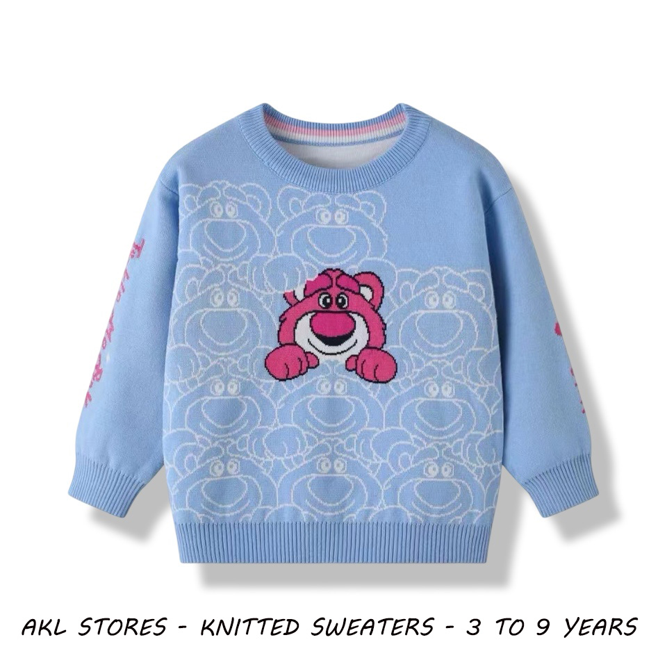 Knitted Sweaters Blue