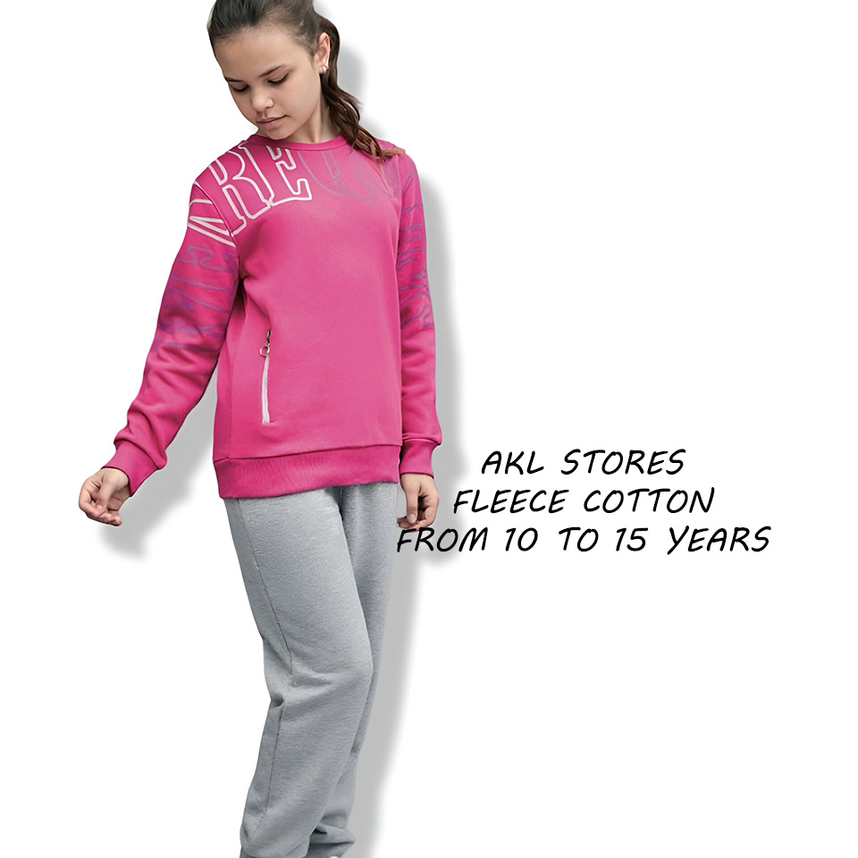 Cotton fleece Girl's set