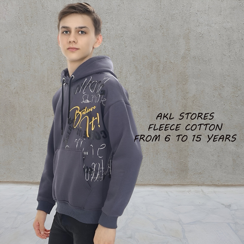 Fleece Hoodie Believe it