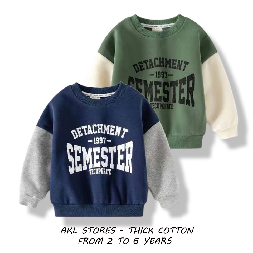 Thick Cotton T-shirt Semester