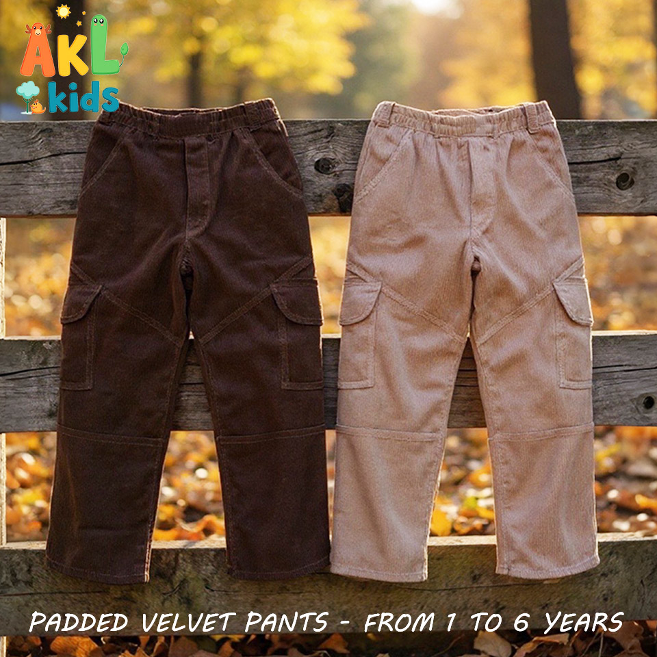 Kid's Padded Pant (Rayed Velvet)