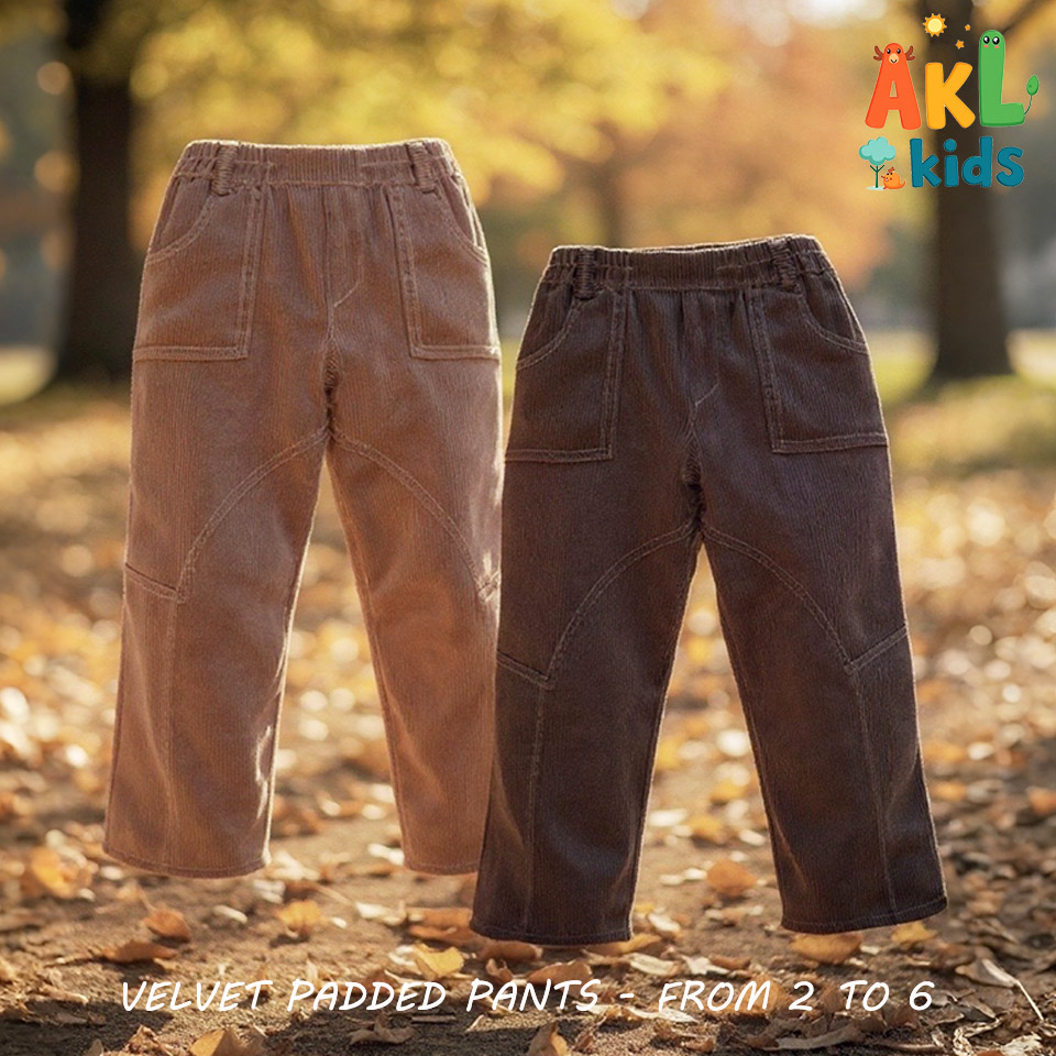 Kid's Padded Pant (Rayed Velvet)