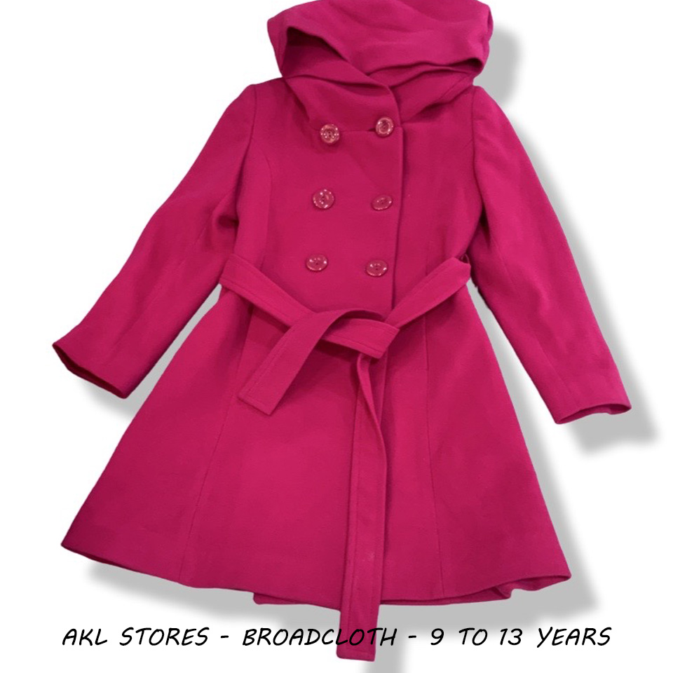 Girl Coat - Fushia