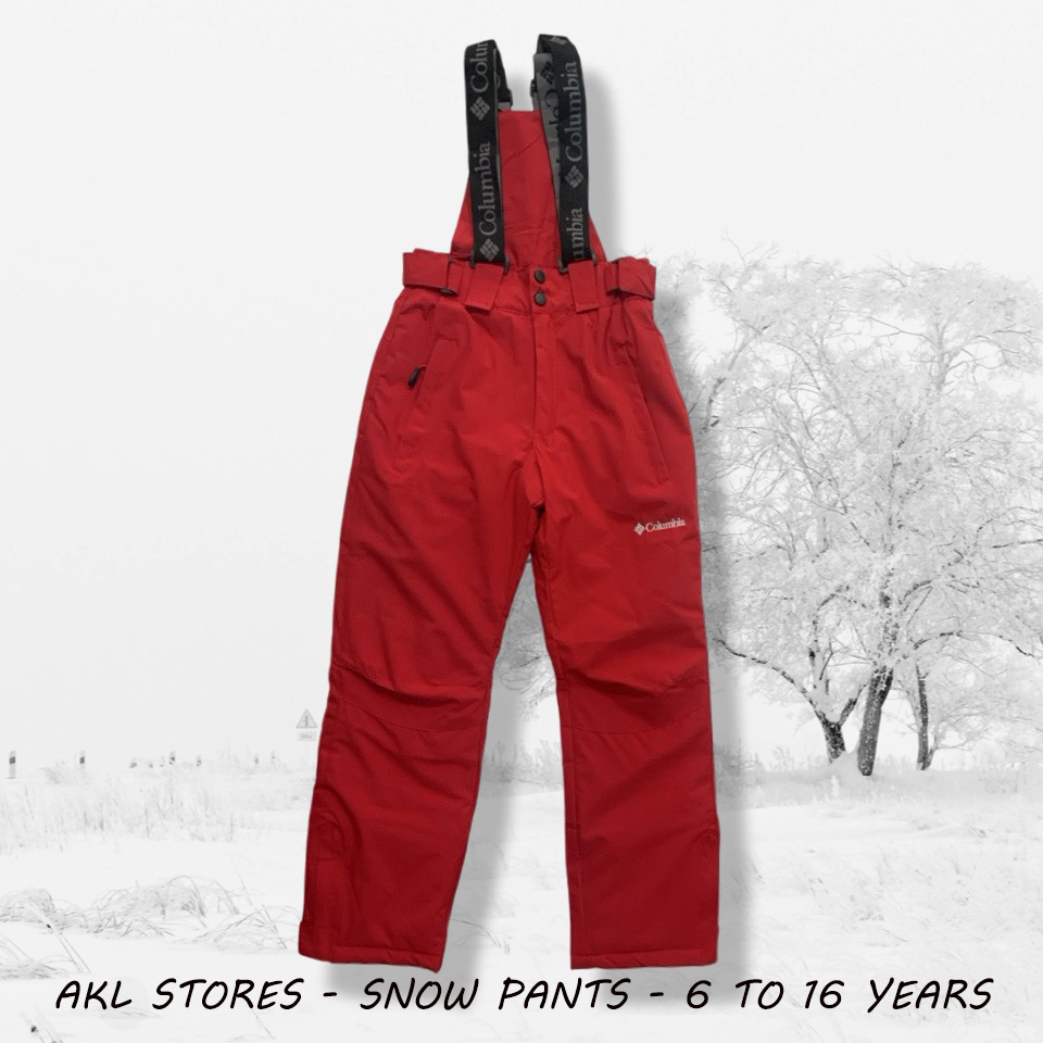 Snow Pants - Red