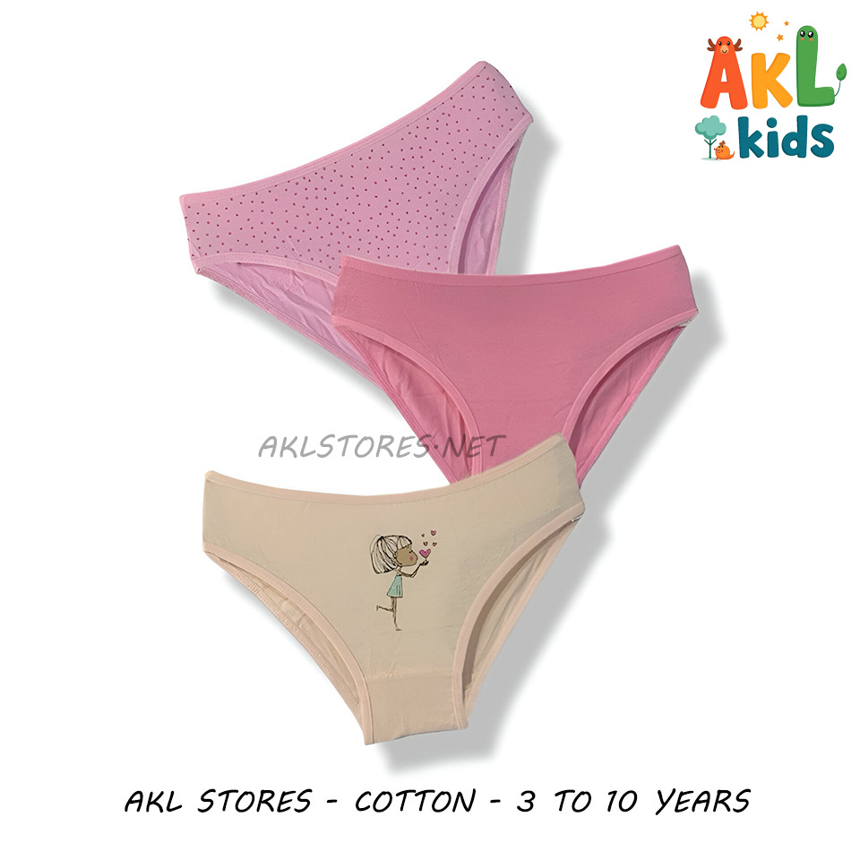 Girl Briefs pack of 3