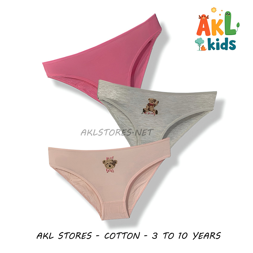 Girl Briefs pack of 3