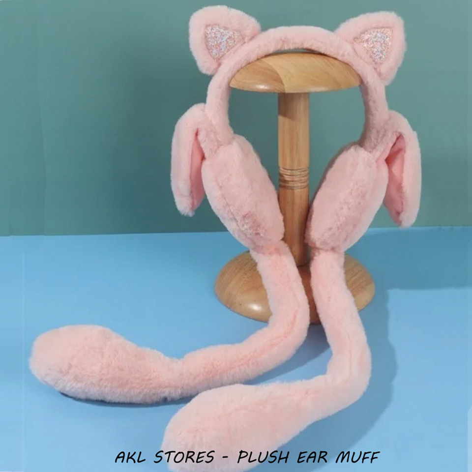 Furry  Ear Muffs with adjustable ears