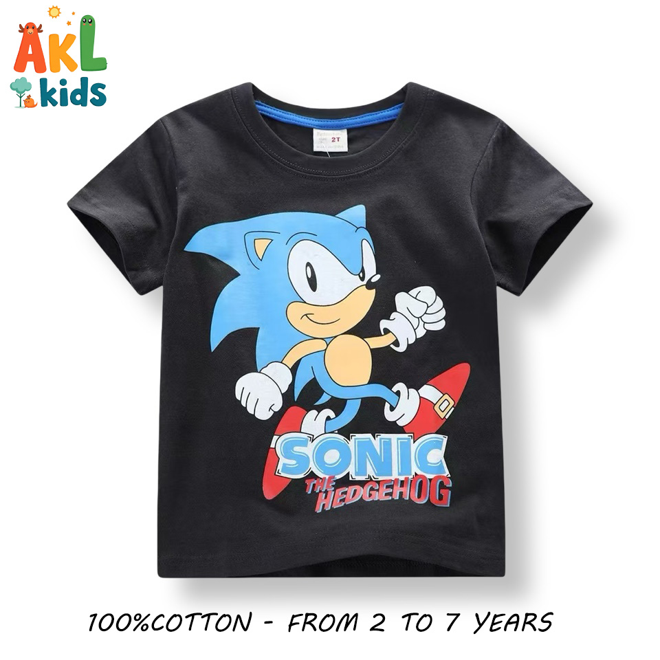 Cotton T-shirt - Sonic