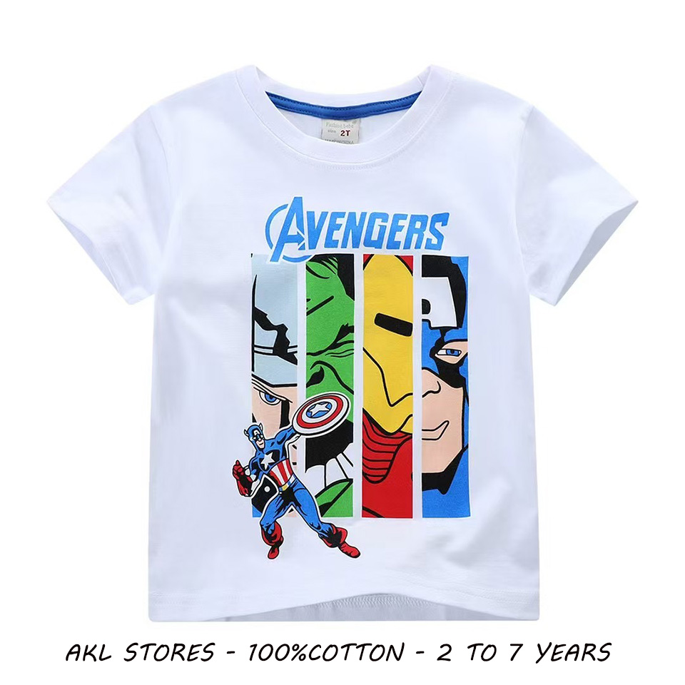 Cotton T-shirt - Avengers