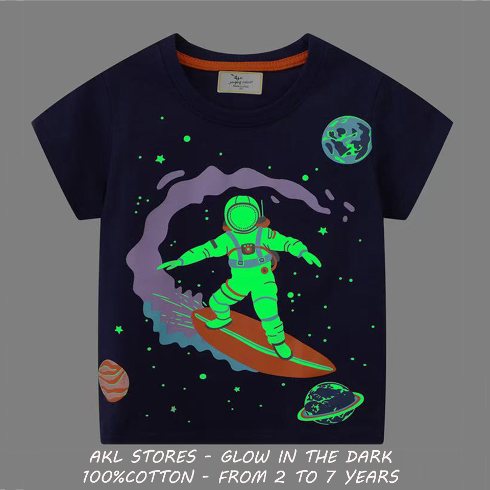 Cotton T-shirt - Glow in the dark