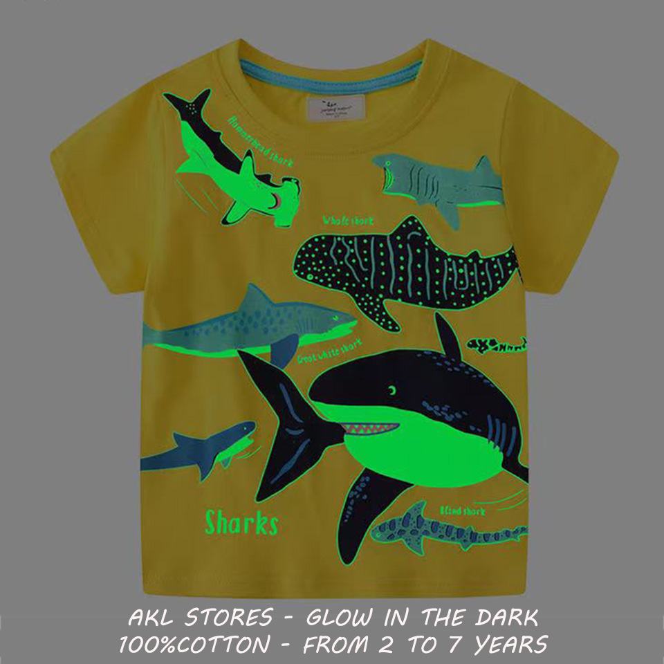 Cotton T-shirt - Glow in the dark