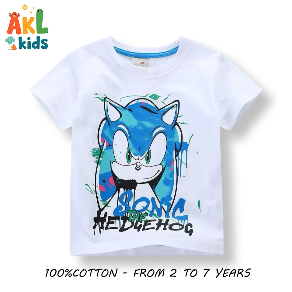 Cotton T-shirt - Sonic