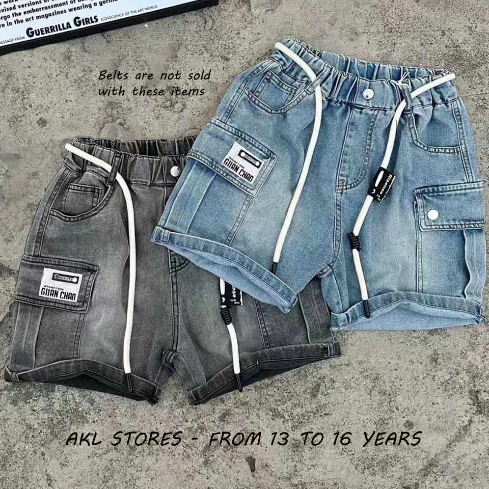 Lycra Jeans Shorts