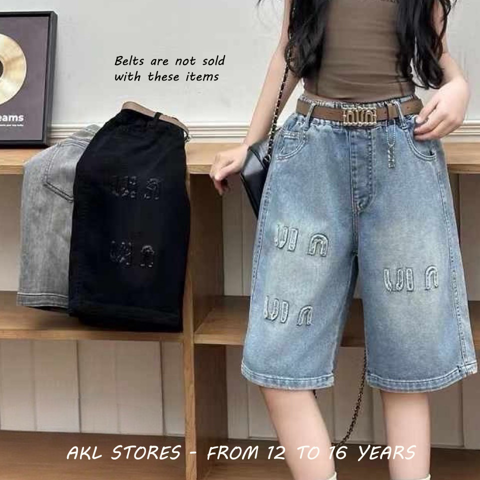 Girl's  Jeans Shorts