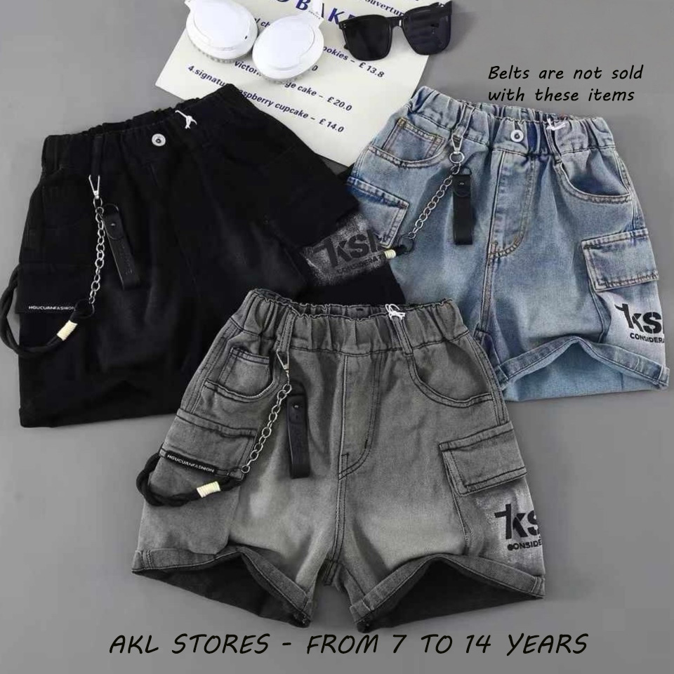 Lycra Jeans Shorts