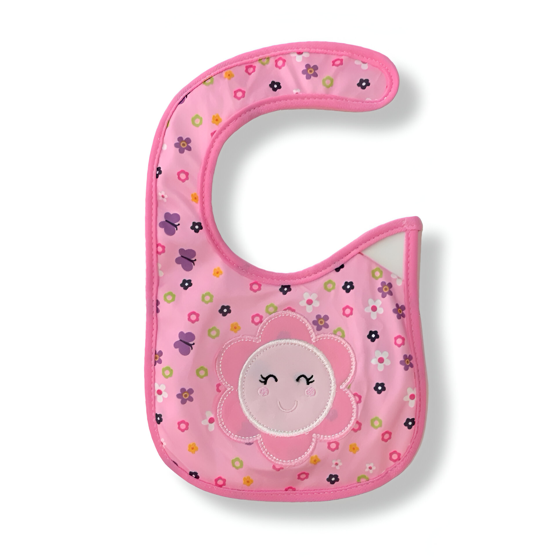 Baby Girl Bib Sun Flower
