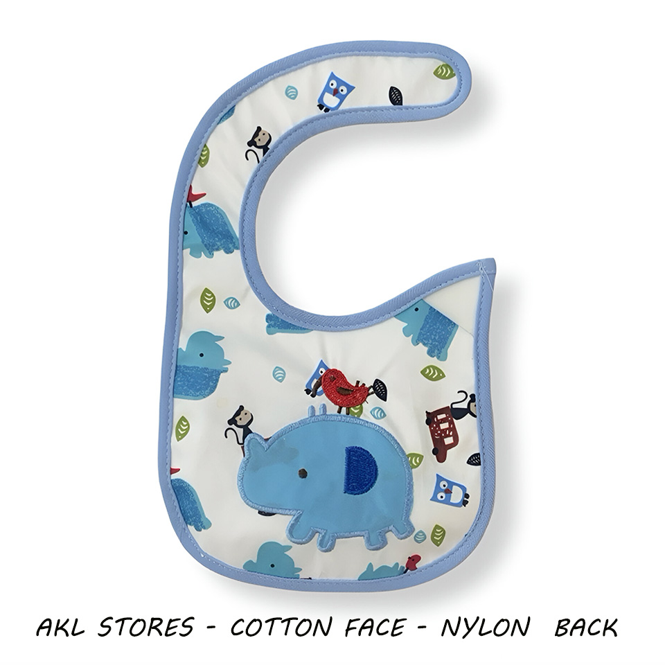 Baby Boy Bib Elephant
