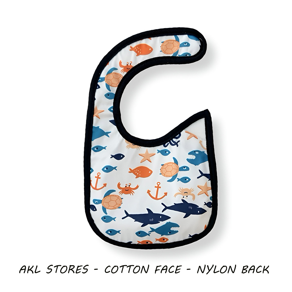 Baby Boy Bib Animals
