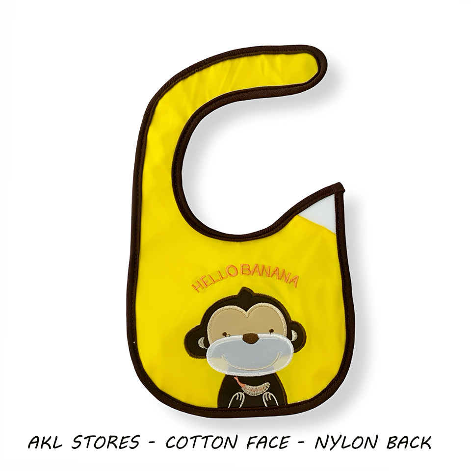 Baby Boy Bib Monkey