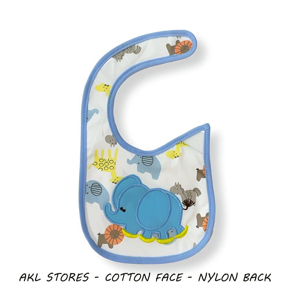 Baby Boy Bib Elephant