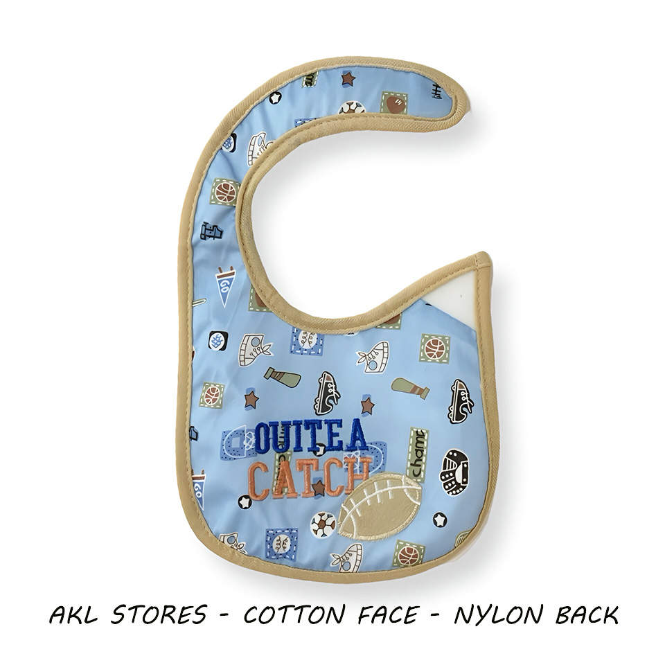 Baby Boy Bib Hockey