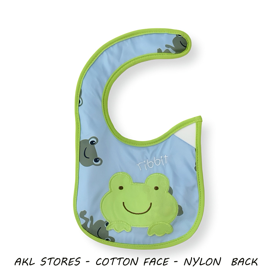 Baby Boy Bib Frog
