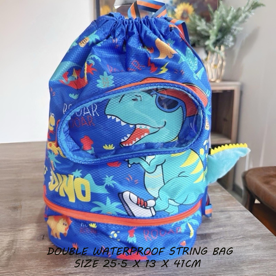 Dry wet separation storage bag