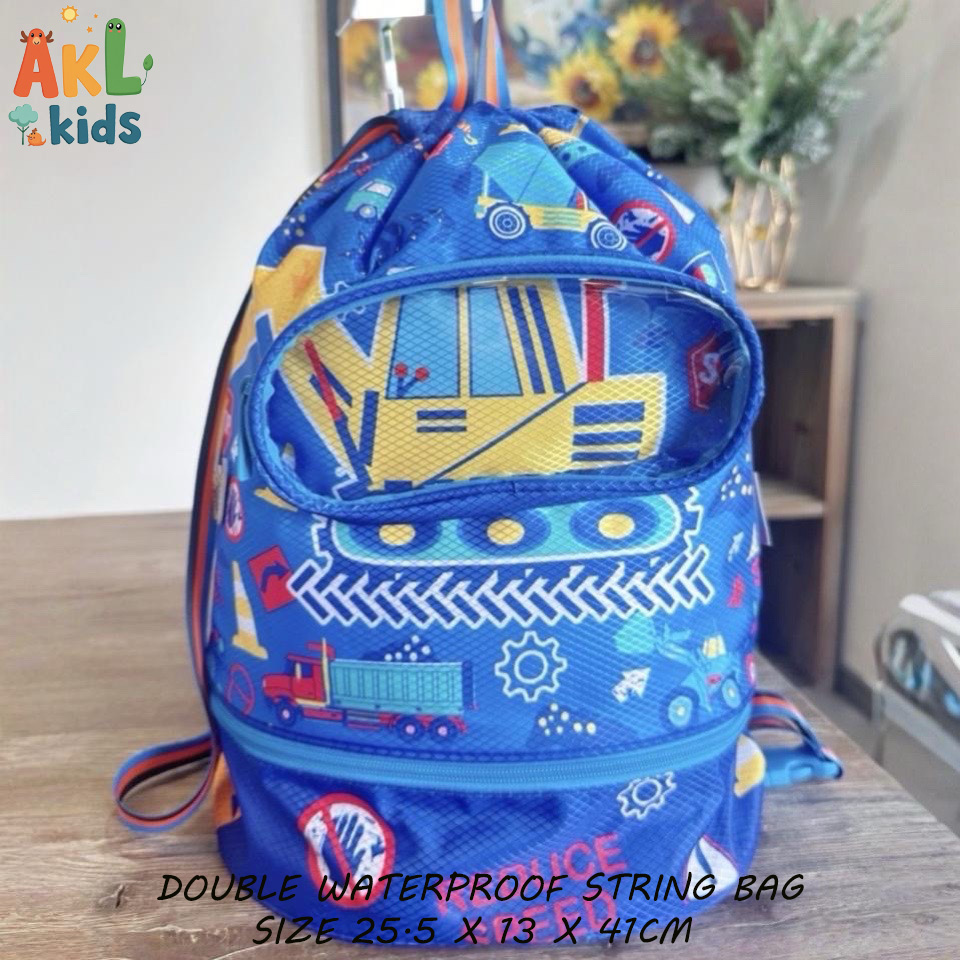 Dry wet separation storage bag