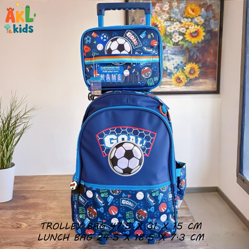 Trolley  + lunch bag