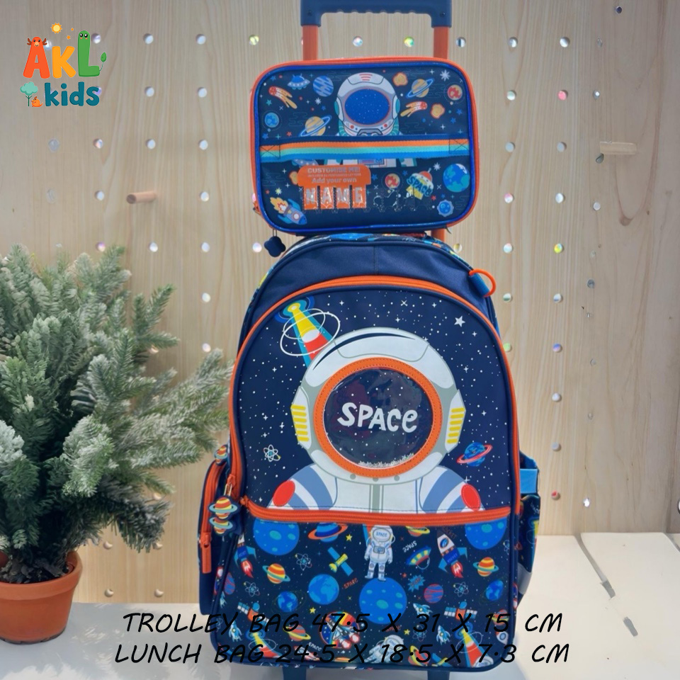 Trolley  + lunch bag