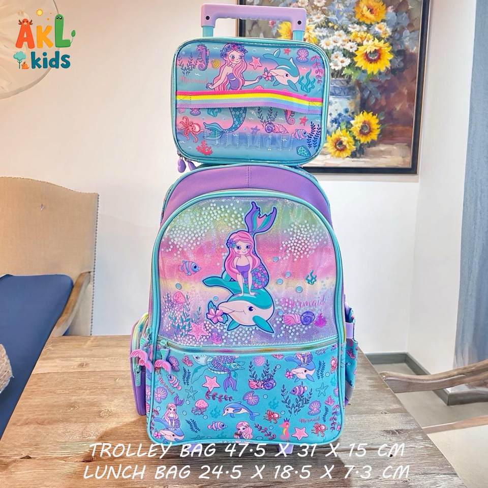 Trolley  + lunch bag