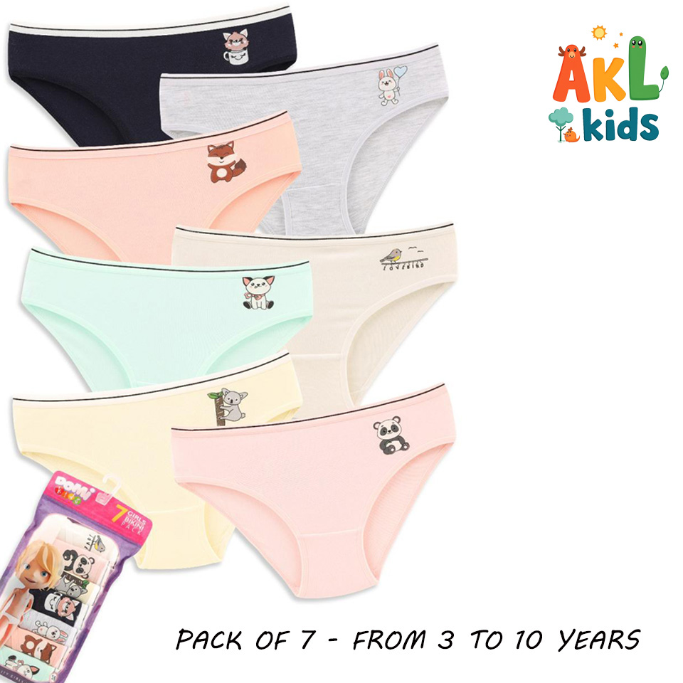 Girl Briefs pack of 7