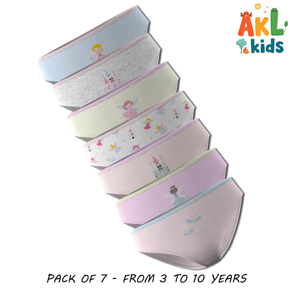 Girl Briefs pack of 7