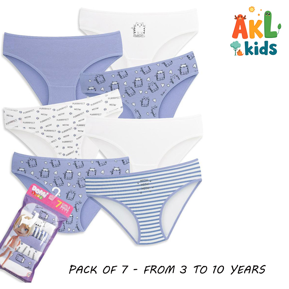 Girl Briefs pack of 7