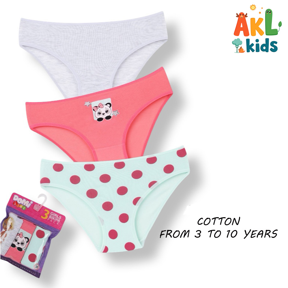 Girl Briefs pack of 3