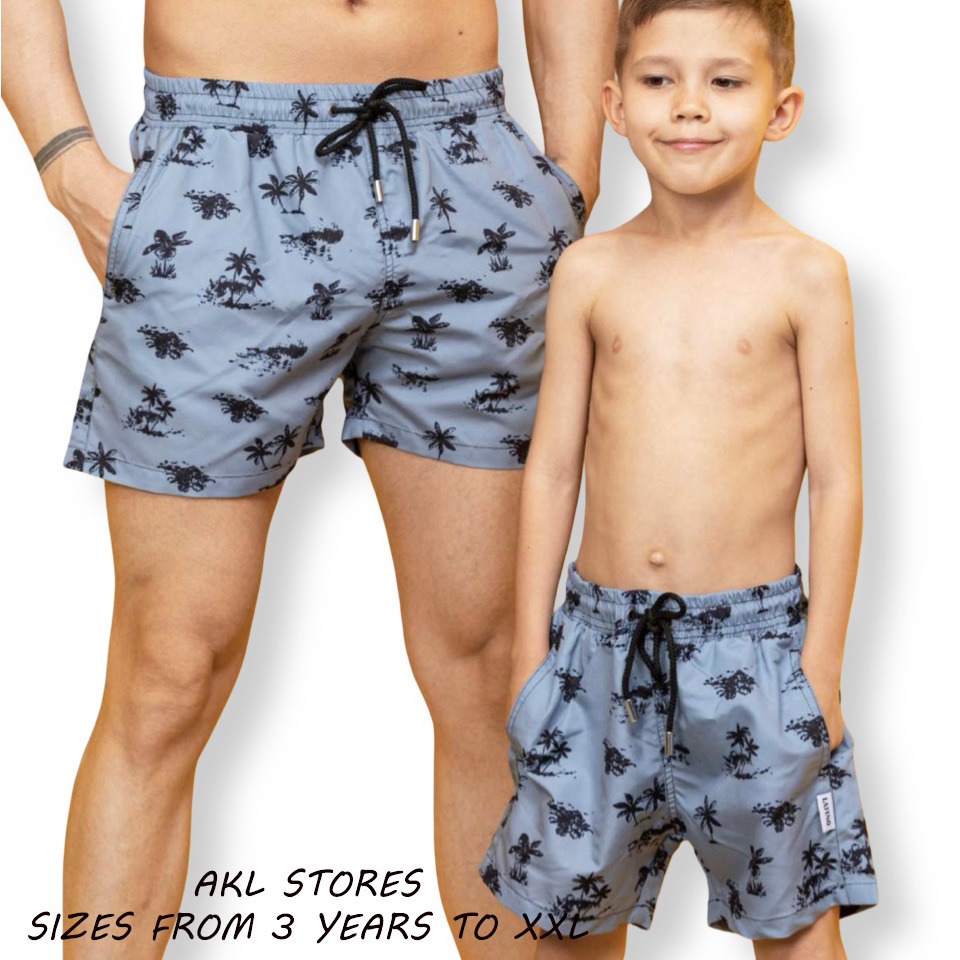 Matching Swimming Shorts - Palm