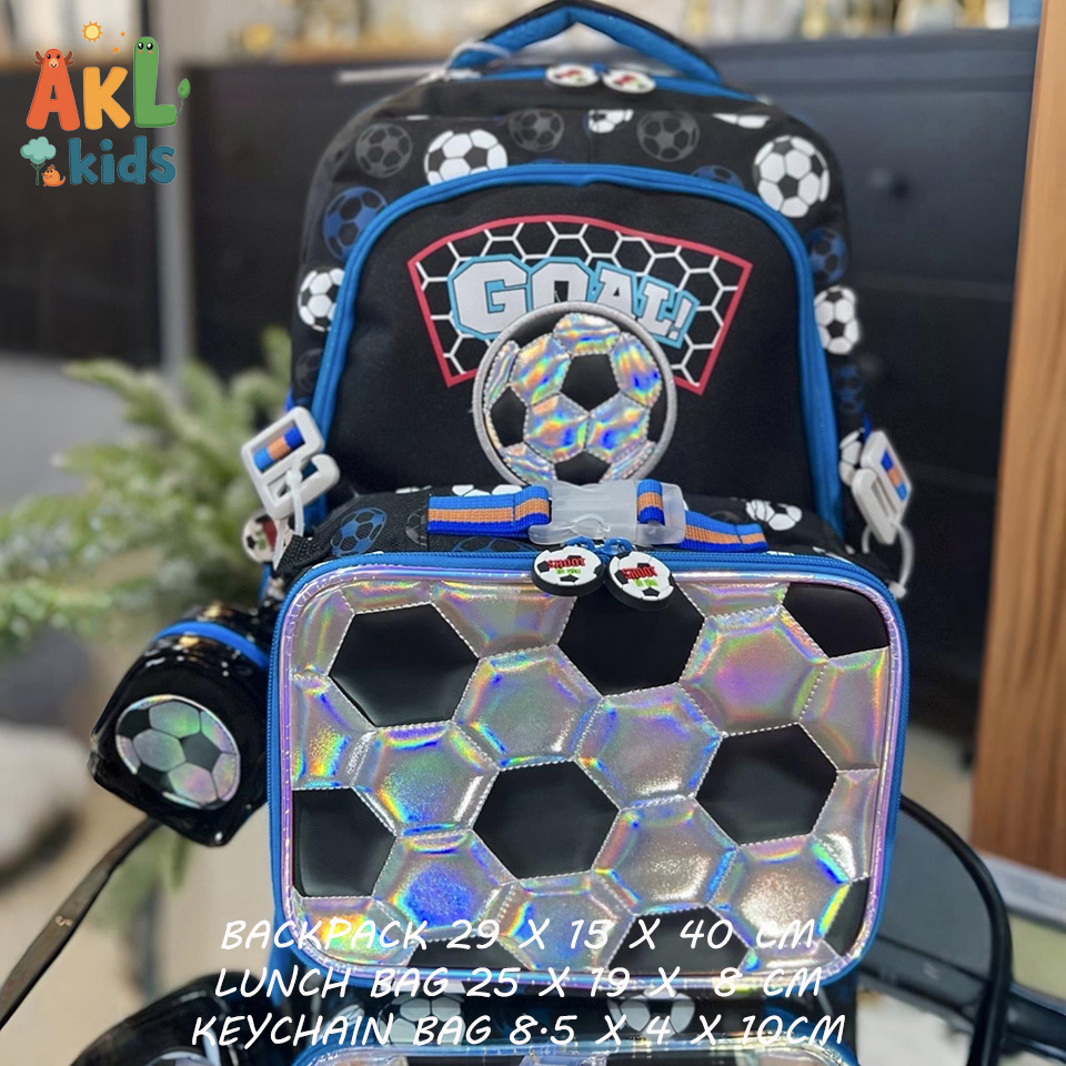 Backpack + Lunch bag+keychain bag