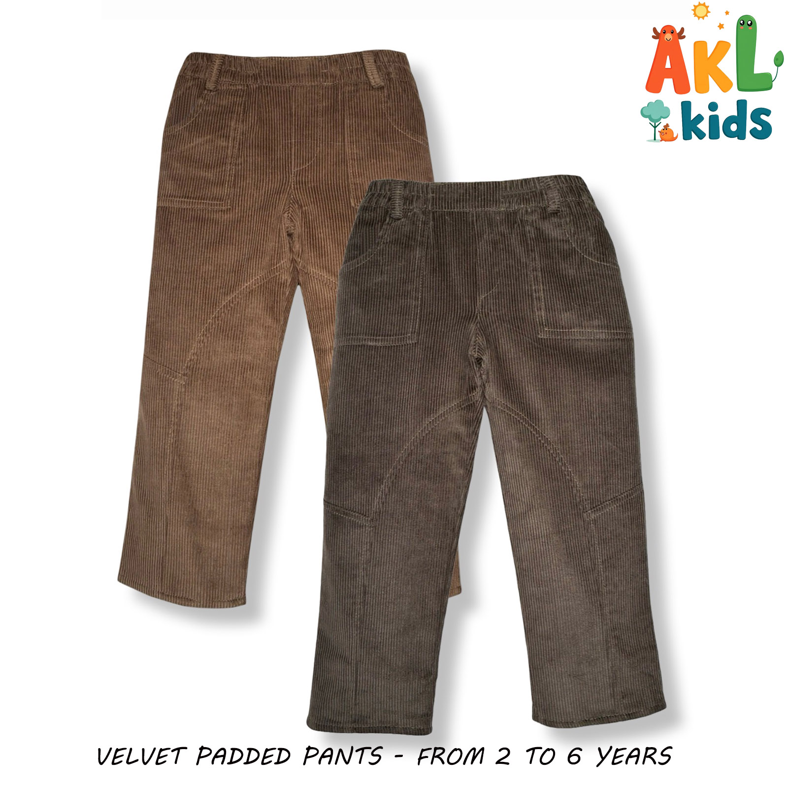 Kid's Padded Pant (Rayed Velvet)