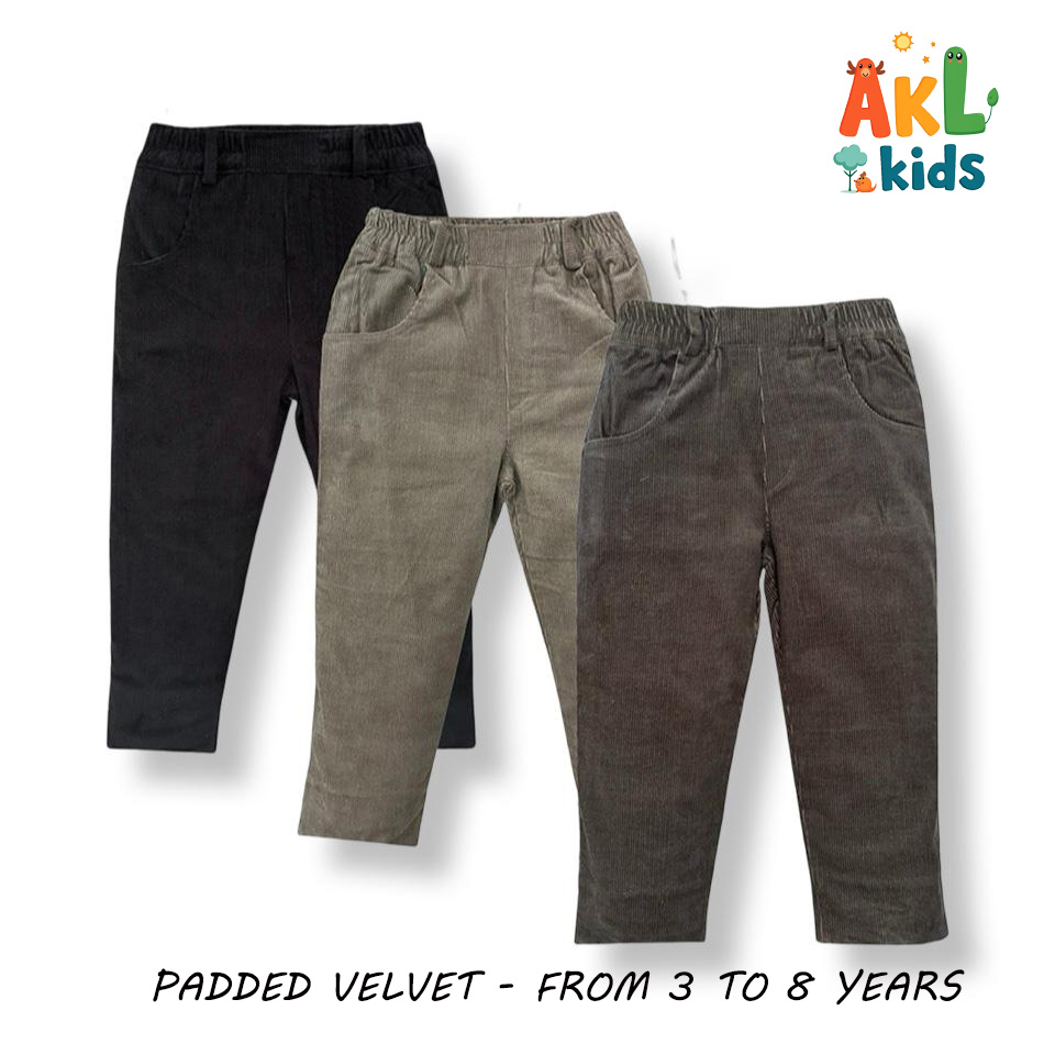 Kid's Padded Pant (Rayed Velvet)