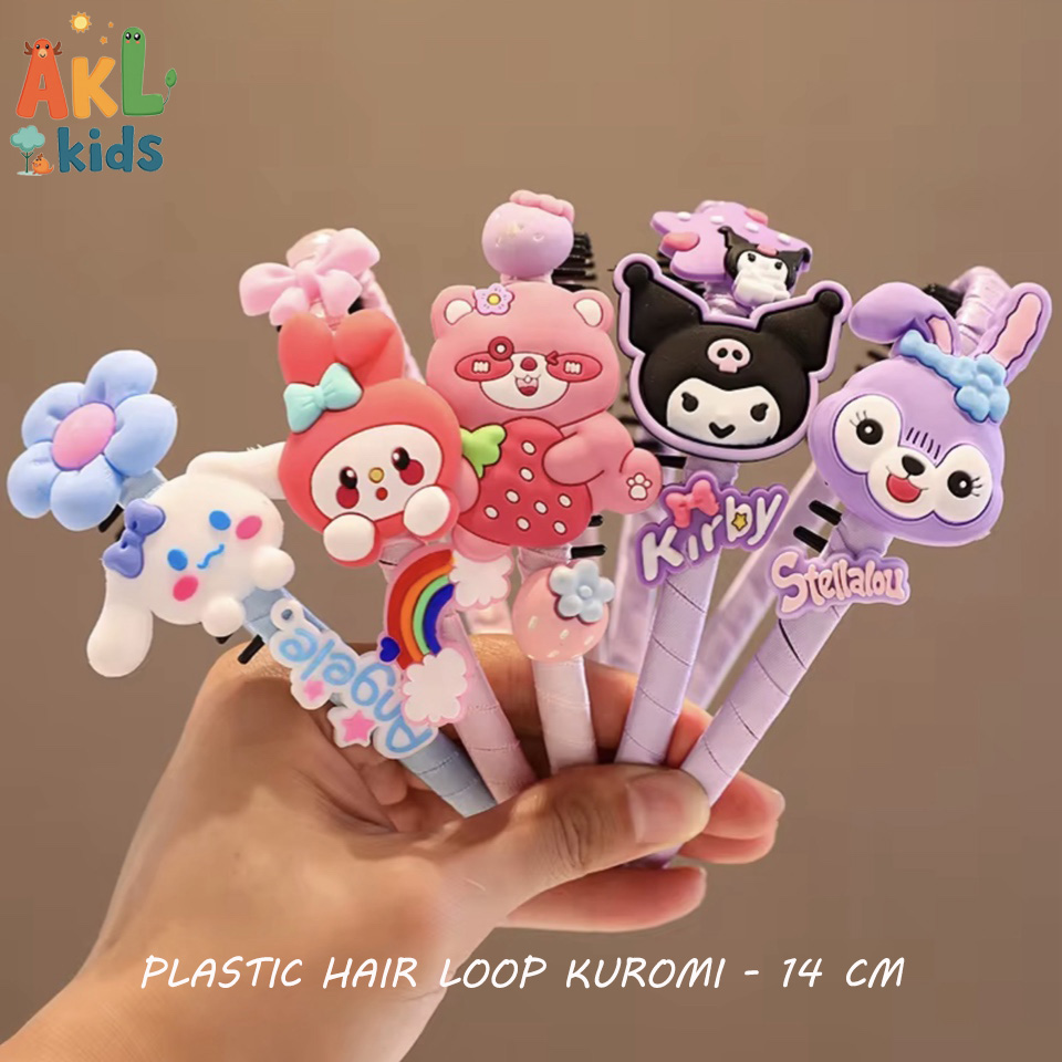 Plastic Hair Loop Kuromi