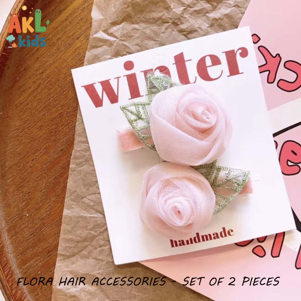 Flora Hair Accessories - Set of 2 pieces