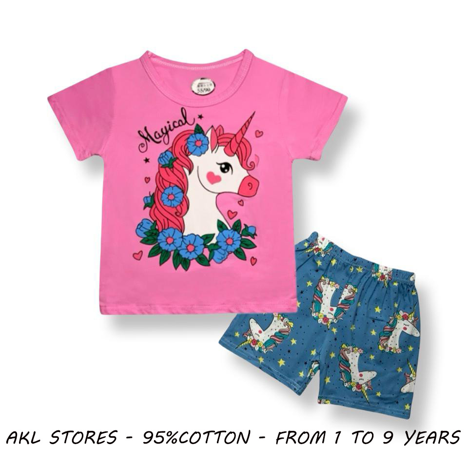 Girl Pajama Unicorn