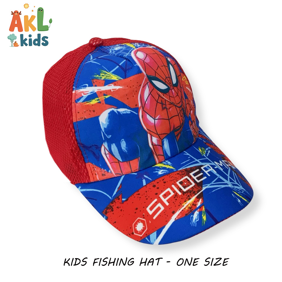 Kids Fishing Hat - Spiderman