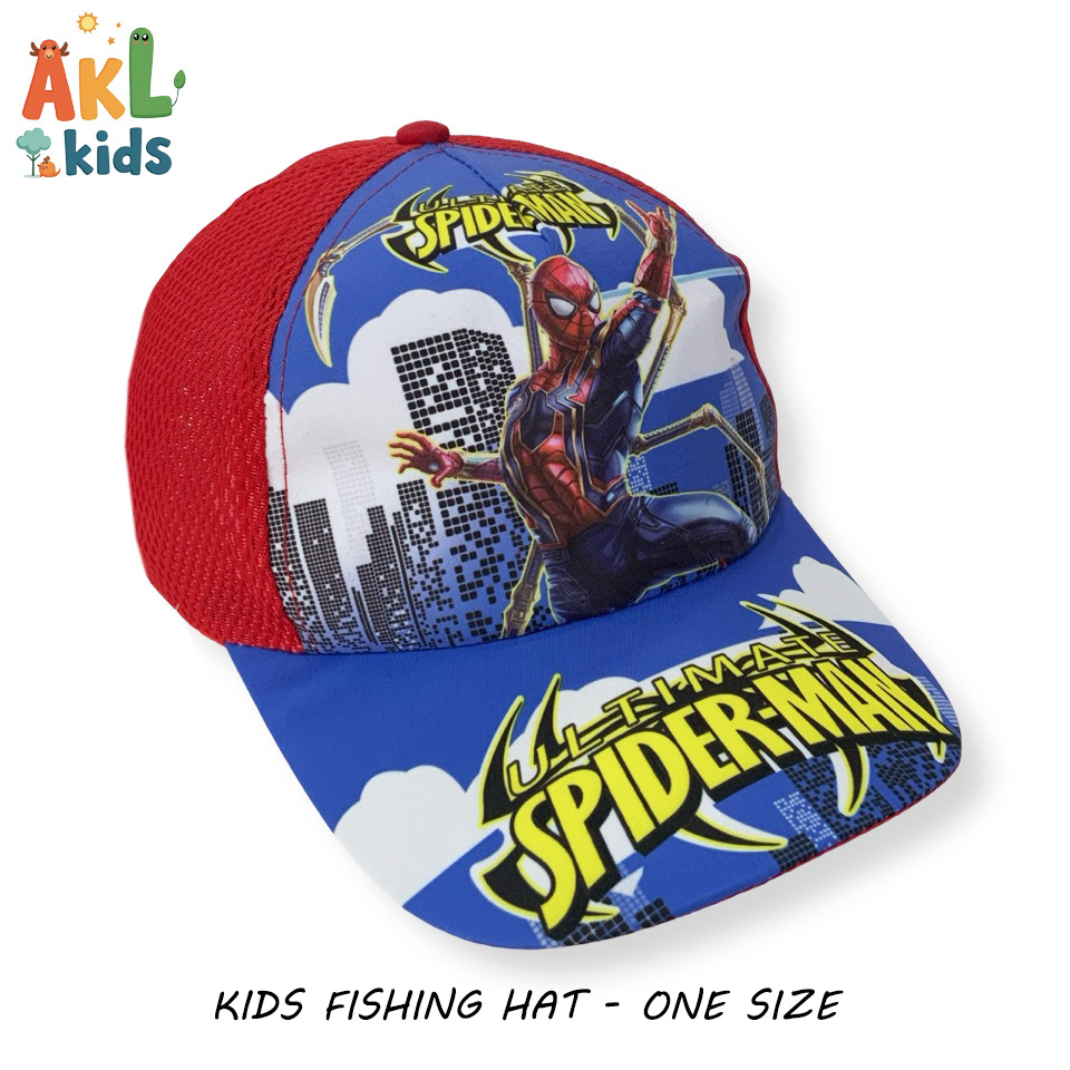 Kids Fishing Hat - Spiderman