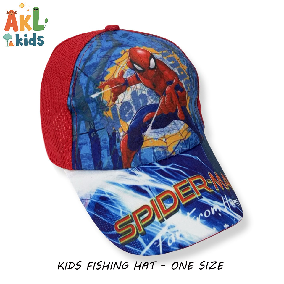 Kids Fishing Hat - Spiderman